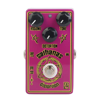 CALINE CP-501 S SATHANAS High Gain Distortion Guitar Effect Pedal image 1