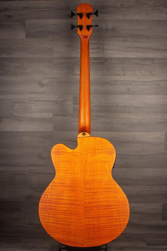 Aria FEB F2/FL Fretless Acoustic Bass Natural | Reverb