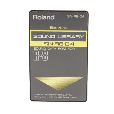 Roland SN-R8-04 Electronic Sound Library Card for R8