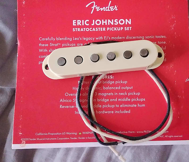 Eric johnson deals bridge pickup