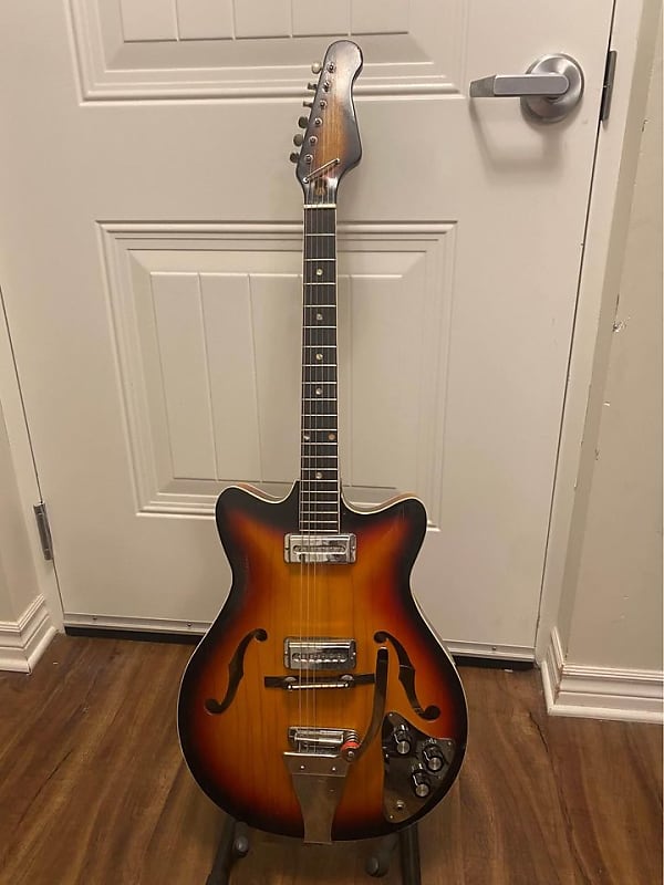 Unknown Fender Coronado Copy 1960's Sun burst image 1