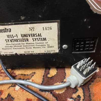 Vintage Maestro Universal Synthesizer System Unit Full USS1 Tom Oberheim Design image 11