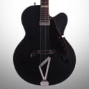 Gretsch G100CE Synchromatic Archtop Acoustic-Electric Guitar, Black