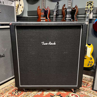 Two Rock 4x12 Open Back Cabinet Black Tolex, Previously owned by Oz Noy for sale