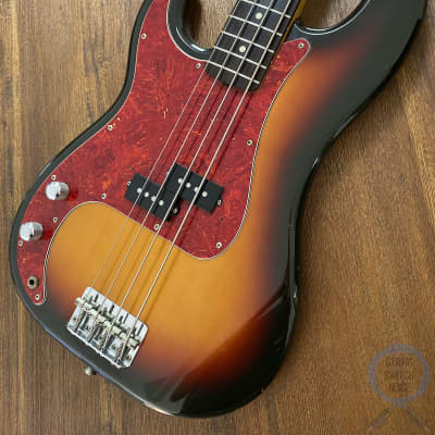 Fender Precision Bass, ‘62, LEFT HAND, 3 Tone Sunburst, 1991 image 1
