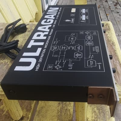 Behringer Hi Def Ultra Gain Mic 2000 Preamp/Line Driver Rack | Reverb