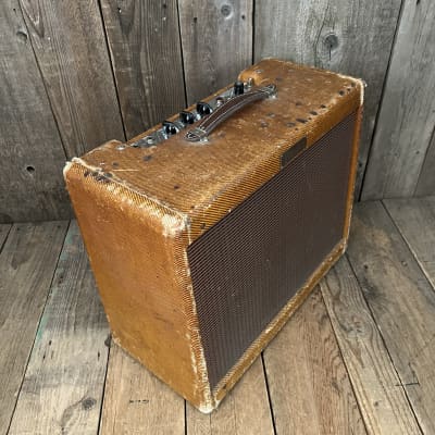 Fender Deluxe Tweed 5E3 Small Box 1955 - Tweed image 9