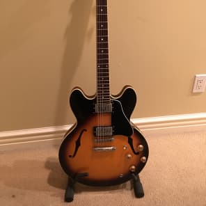 Epiphone Made in Japan Sunburst ES-335 Non-export model Very