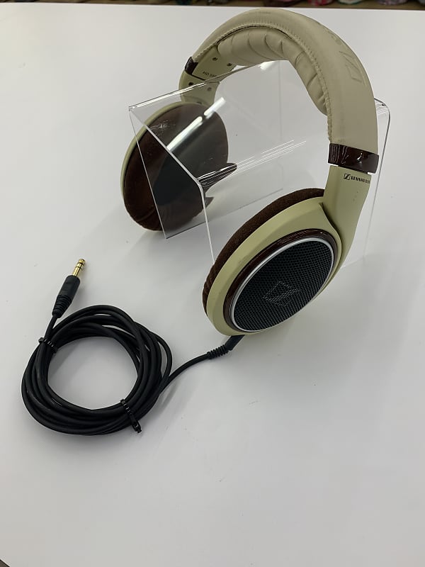 Sennheiser HD598 Over-Ear Headphone Brown 2000s Cream brown