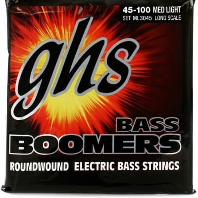 GHS Boomers Bass Guitar Strings; 45-100 image 3