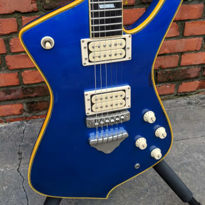 1979 Blue Greco Mirage/Iceman M-1000 - Rick Nielsen Model! | Reverb