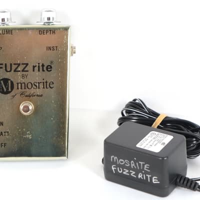 Vintage Mosrite Fuzz-Rite Fuzz Electric Guitar Effect Pedal *Very Clean* for sale