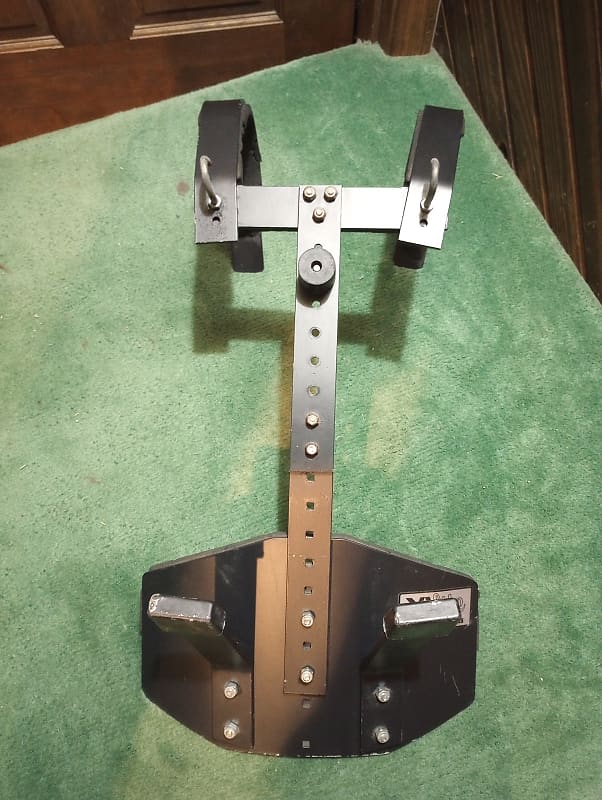 XL Lite Marching Bass Drum Carrier Black Aluminum Reverb