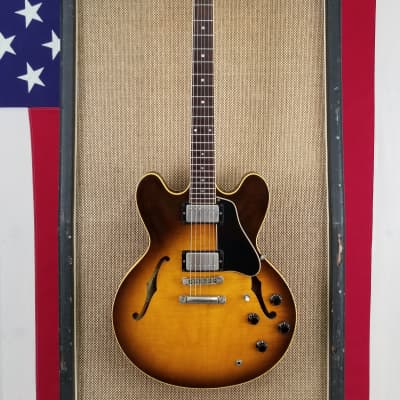 1987 Gibson ES-335 DOT Reissue - 100% Original - Gibson Hard Case image 2