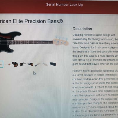 Fender American Elite Precision Bass with Rosewood Fretboard 2016 - 2019 - 3-Color Sunburst image 16