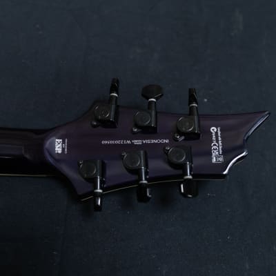 ESP LTD H-200 Electric Guitar - See Thru Purple (10560-SR) image 15
