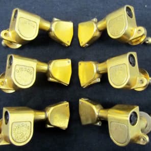 Used Vintage Gibson Speedwinder Tuning Machines Gold VGC Free Shipping image 11