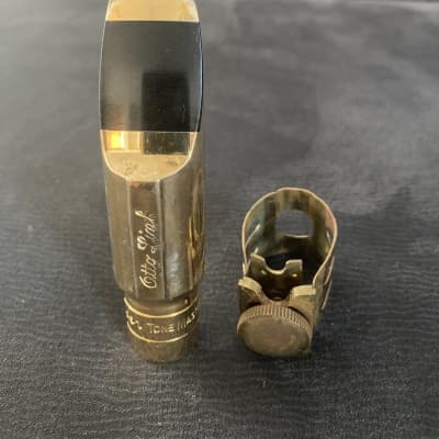Otto Link OLM-402-6S Super Tone Master Metal Alto Sax Mouthpiece - 6 2010s - Gold image 1