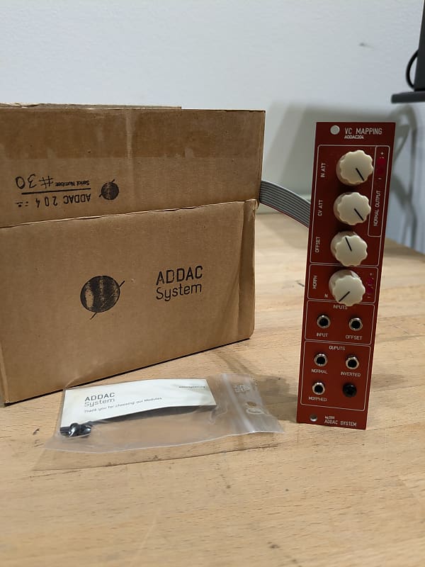 ADDAC System ADDAC204 VC Mapping