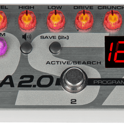 New Tech 21 SansAmp PSA 2.0 Analog Programmable Preamp Guitar Effects Pedal image 2