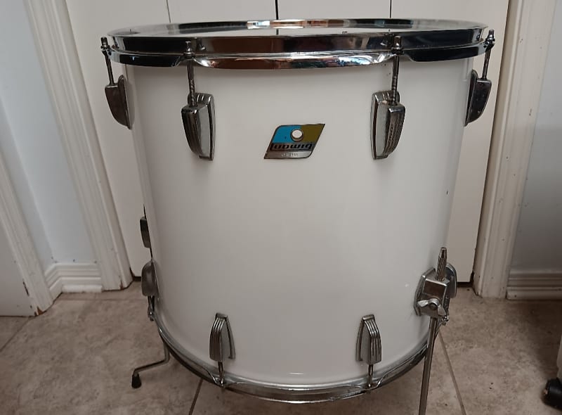 ludwig vistalite floor tom