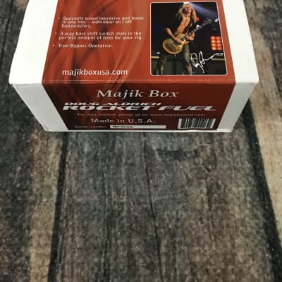 Used Majik Box Doug Aldrich RF-1 Rocket Fuel Pedal | Reverb