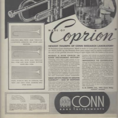 Conn Conn 12B  Bb trumpet 1938 Brass & Copper image 14