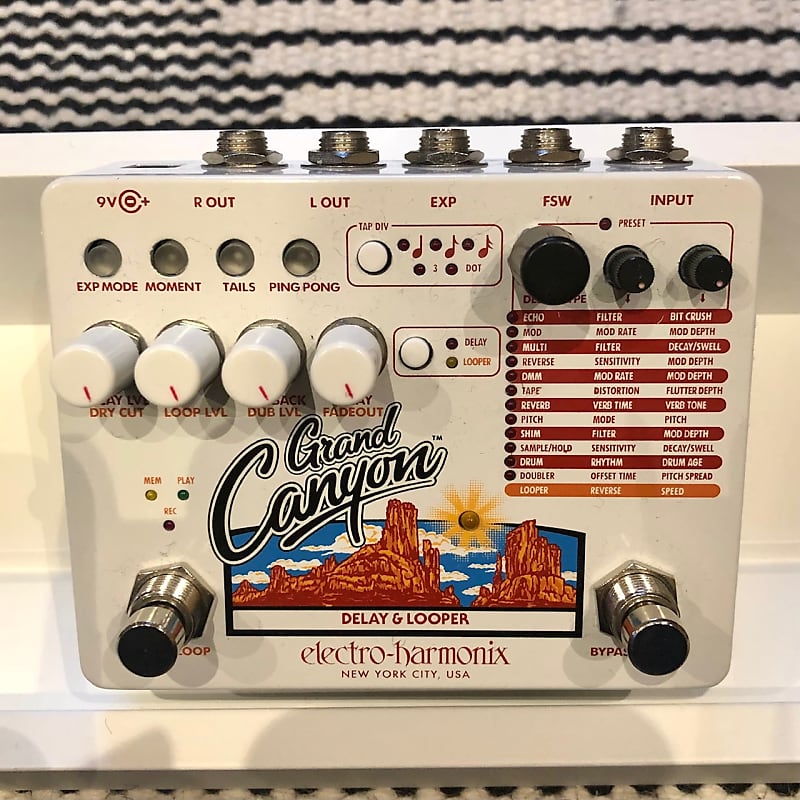 Electro-Harmonix Grand Canyon Delay and Looper 2018 - | Reverb UK