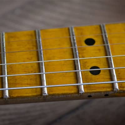 American Fender Stratocaster Relic Custom Purple Sparkle image 17