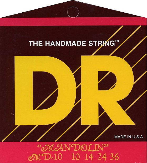 DR MD-10 Mandolin Strings - Light (10-36) image 1
