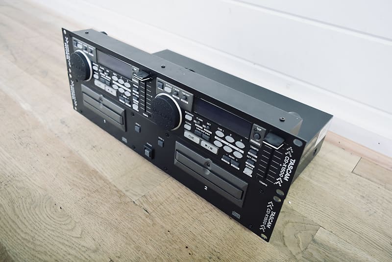 TASCAM CD-X1500 Rack Mount Dual CD Player (church | Reverb Finland