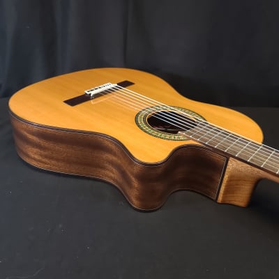 Alhambra 3C CW E1 Cutaway Acoustic Electric Classical Nylon String Guitar/Gig Bag image 13
