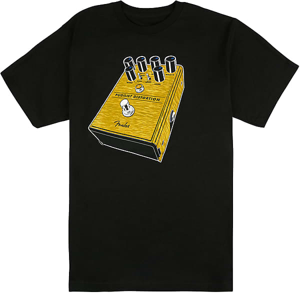 guitar pedal shirt