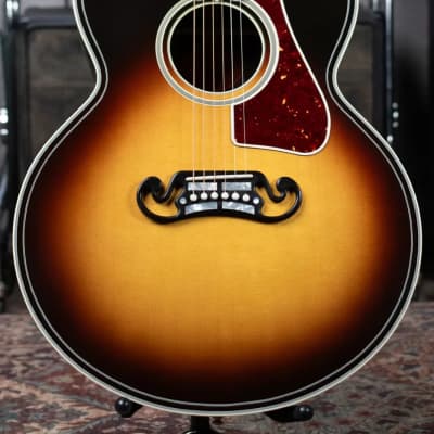 Gibson SJ-200 Western Classic Jumbo Acoustic Guitar - Vintage Sunburst with Hardshell Case image 3