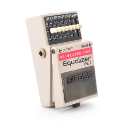 Boss GE-7 Modified Noiseless Equalizer PSA.OK Made In Taiwan 1995 Guitar Effects Pedal Used From Japan #CH09483 image 10