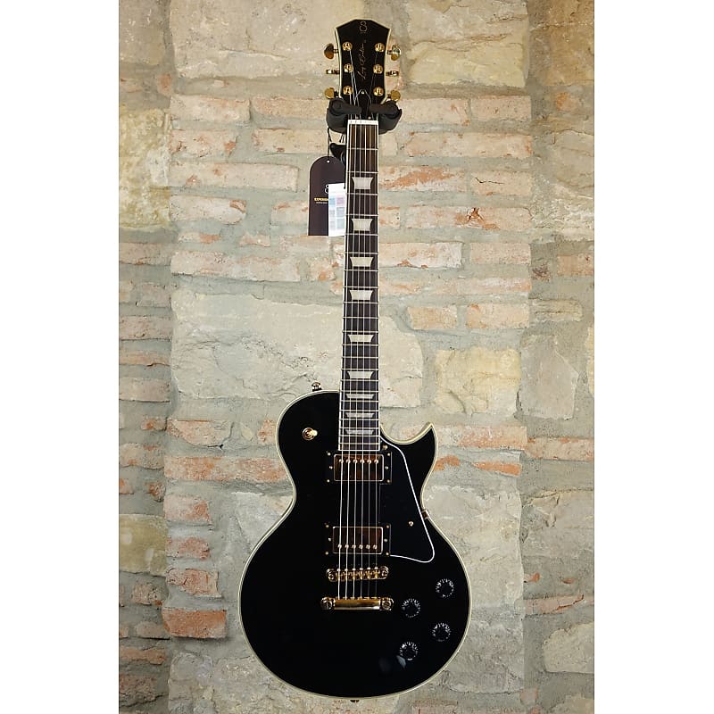 SIRE Larry Carlton L7 BK - Les Paul Style - Black with Gold