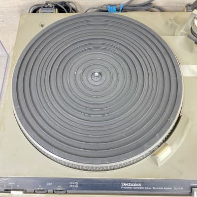 Technics SL-210 1988 Turntable Record Player Vinyl Project Needs Repair image 6