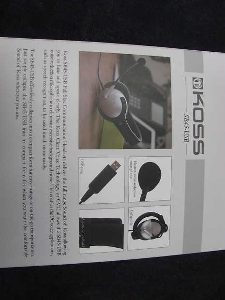 Koss sb45 sales usb