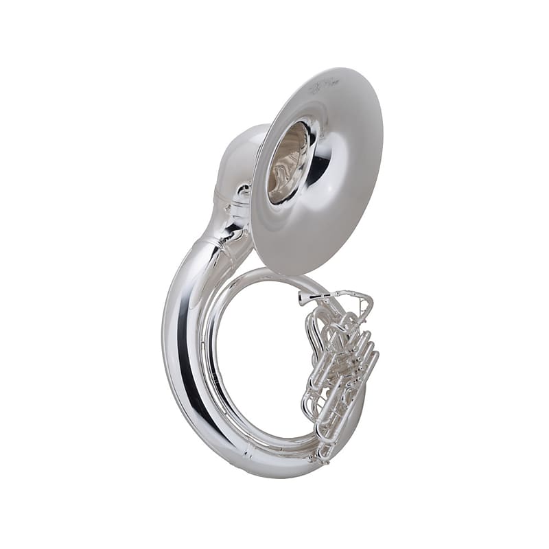 Conn Professional 4 Valve Sousaphone Silver Plated With Case Reverb