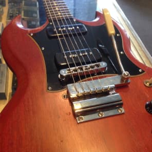 Gibson SG faded with DiPinto Guitars '68 Special mod! SG faded 2002 Cherry image 7