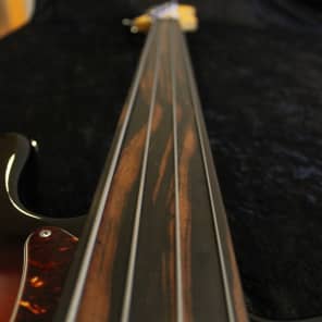 2015 Fender USA Standard P Bass w Amazing Fretless Warmoth Neck image 12