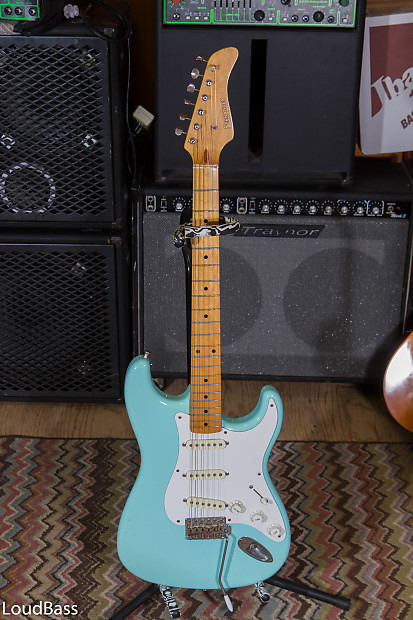 Fernandes LE-1 late 80's Daphne Blue 50's Stratocaster | Reverb Canada