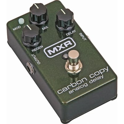 MXR   M169 Carbon Copy Analog Delay Guitar Effects Pedal 2024 - Green image 4