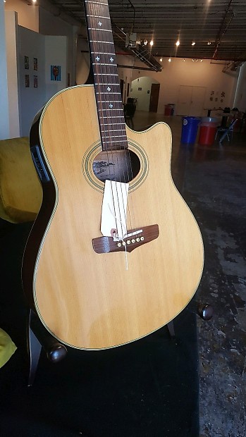 Fender 1105 Sxe Acoustic Guitar 3d mon