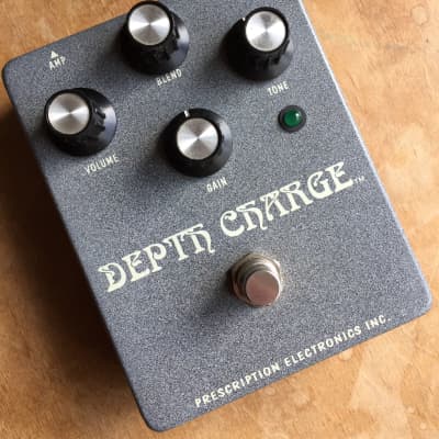 Prescription Electronics Depth Charge Bass Fuzz 1990s Gray