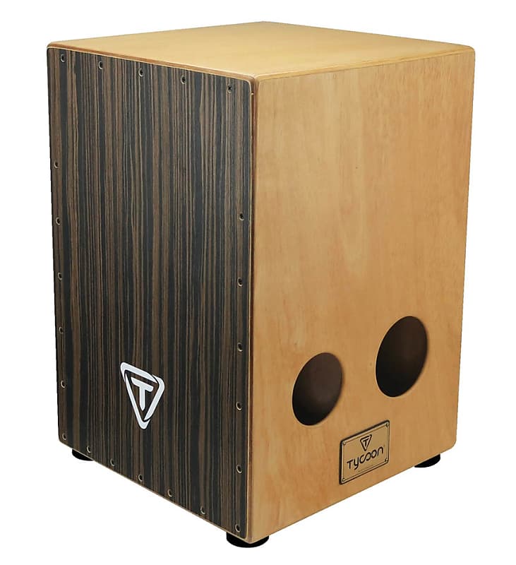 Tycoon Percussion 3-in-one Cajon Drum, Snare, Conga, Bongos