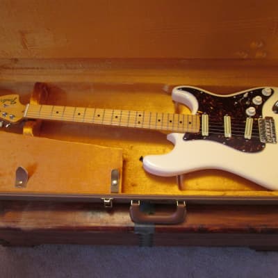 Custom "70's" style Warmoth (licensed by Fender)  Stratocaster®  w/ Fender HSC image 1