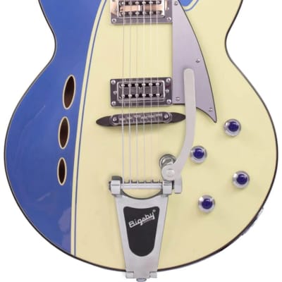 Backlund Rockerbox II DLX Semi-Hollow Maple Body Mahogany Neck Soft C 6-String Electric Guitar w/Premium Soft Case image 2