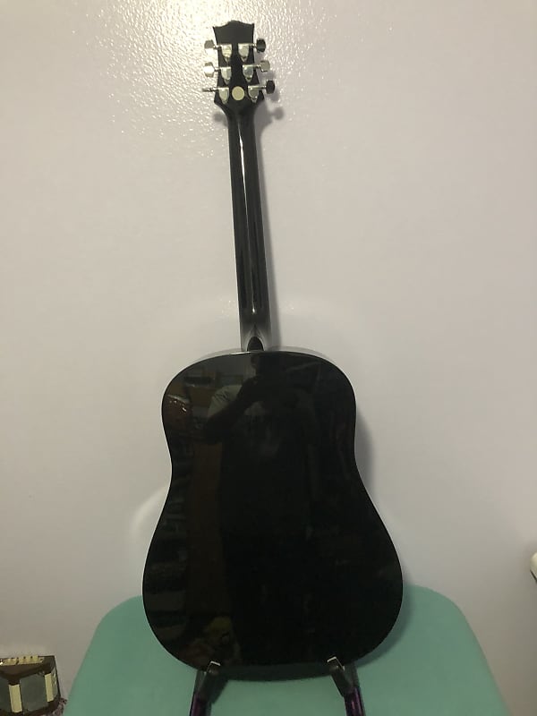 【希少】KISS ポール・スタンレー Silvertone PS D1 BK KISS Paul Stanley Silvertone Ps D1 BK Electric Guitar Made