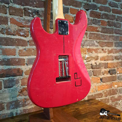 Peavey USA Predator Electric Guitar (1990s - Red Relic) image 10